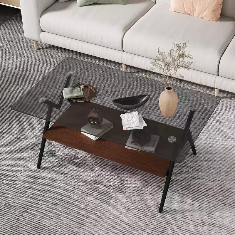 Table basse rectangulaire moderne
