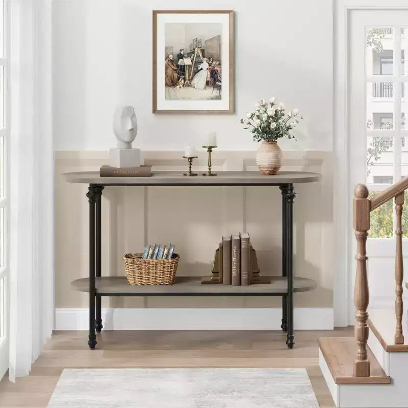 Console d'entrée avec rangement