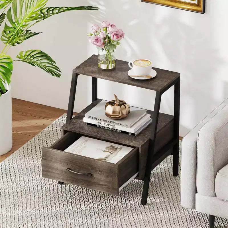 Table de chevet de style campagnard