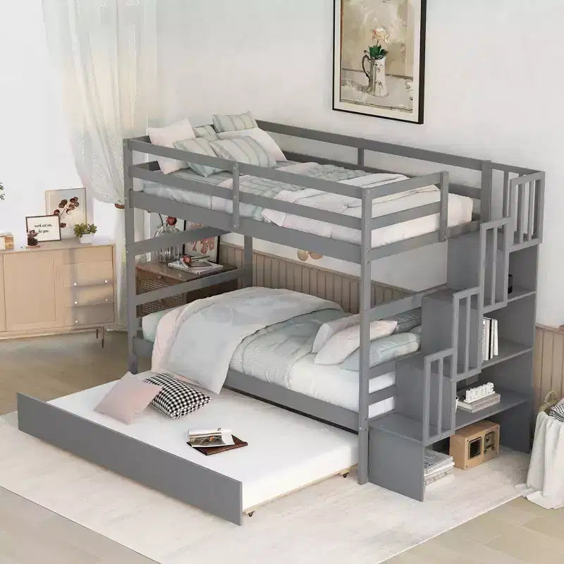 Lits superposés avec tiroirs lits mezzanine
