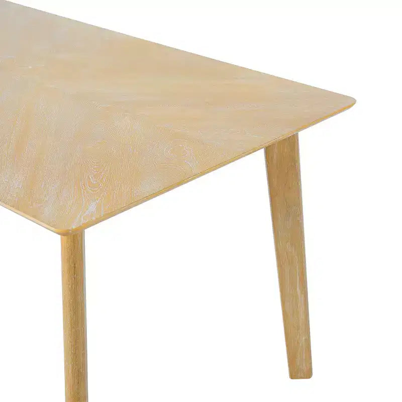 Table à manger en bois de style rustique