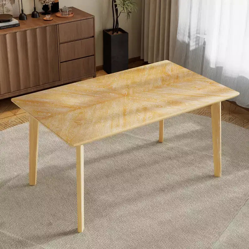 Table à manger en bois de style rustique