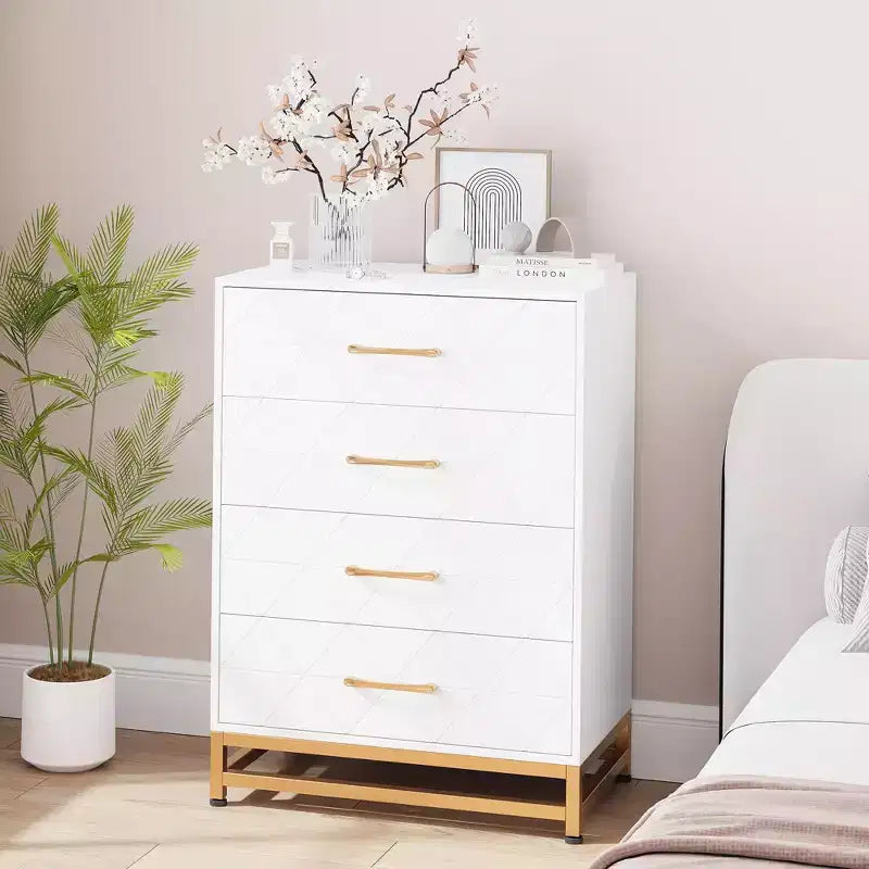 Coiffeuse de chambre blanche