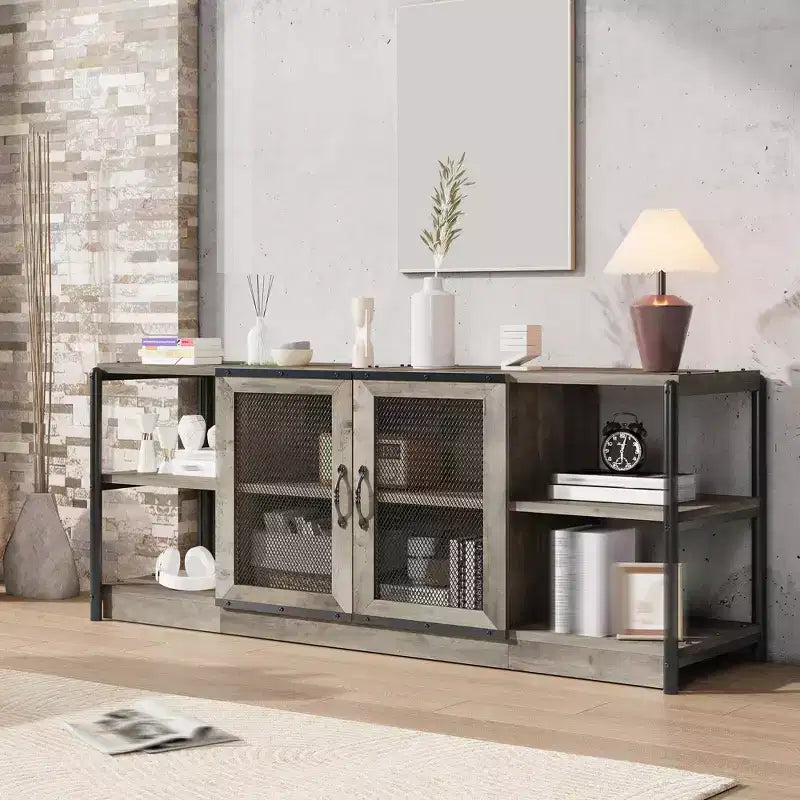 Meuble TV style rustique