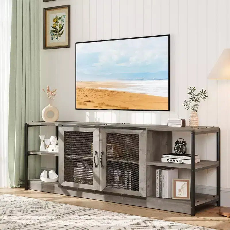 Meuble TV style rustique