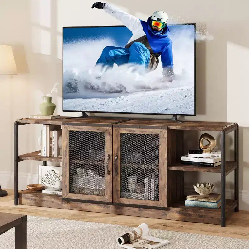 Meuble TV style rustique