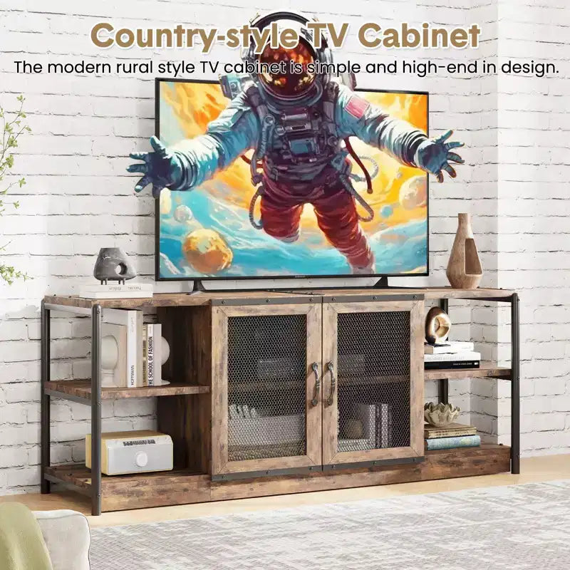 Meuble TV style rustique