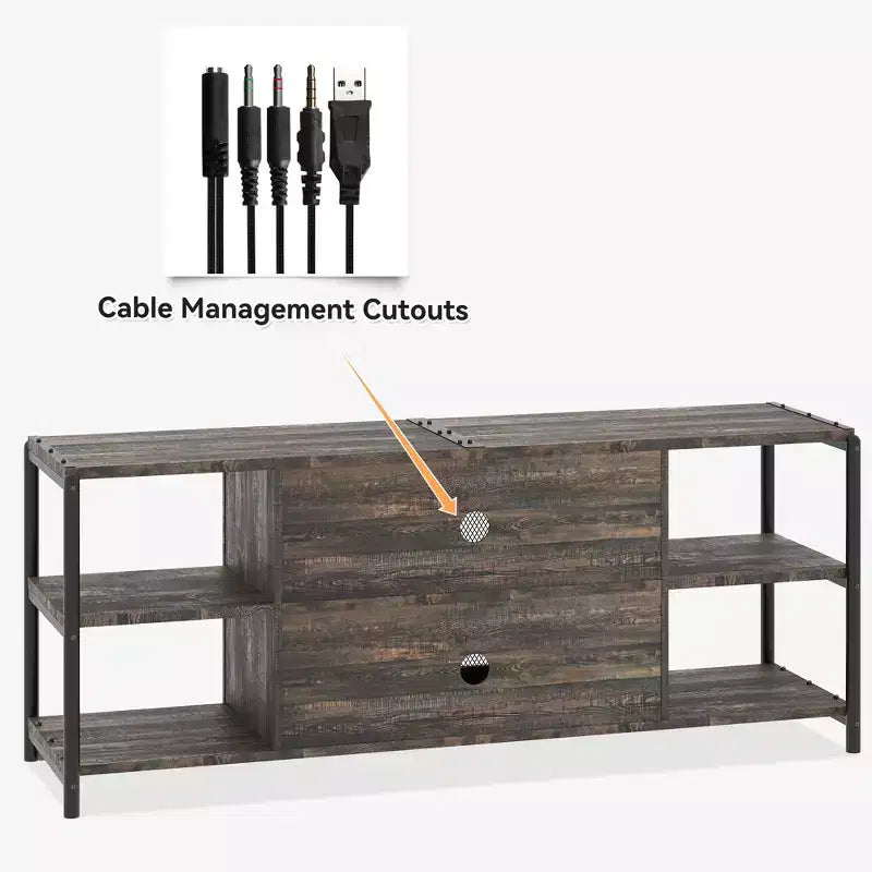 Meuble TV style rustique