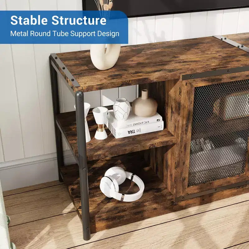 Meuble TV style rustique