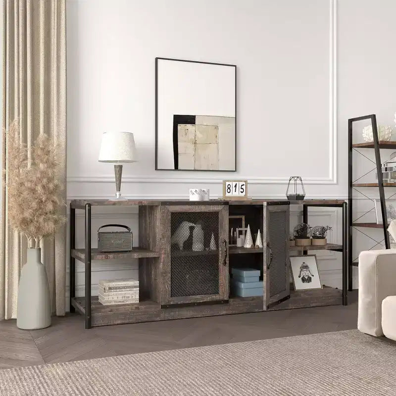 Meuble TV style rustique