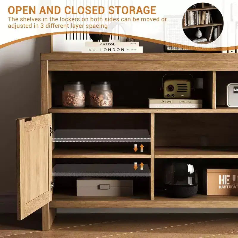 Meuble TV de style bohème