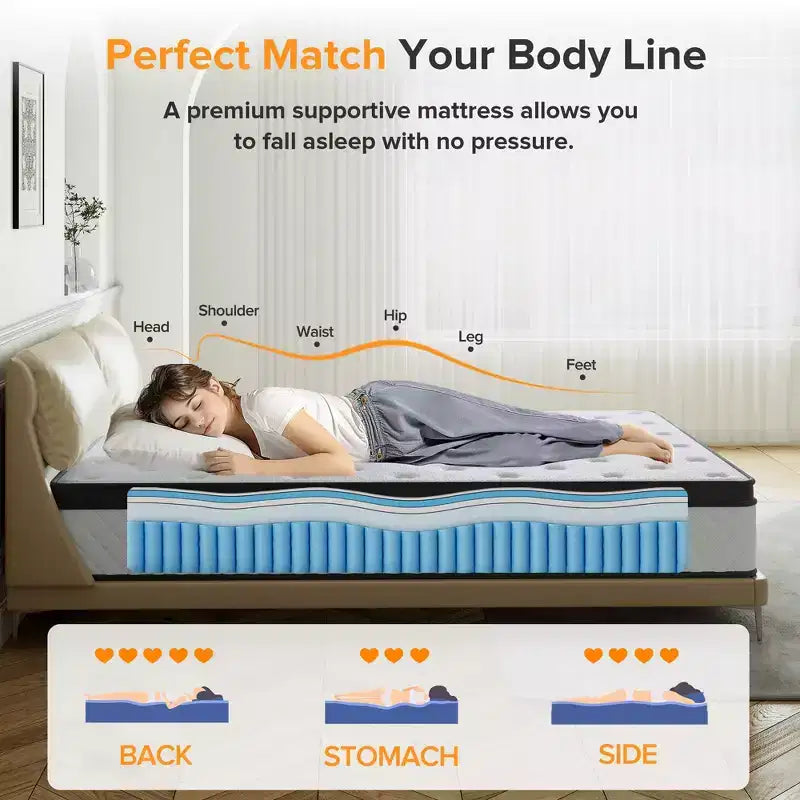Matelas hybride