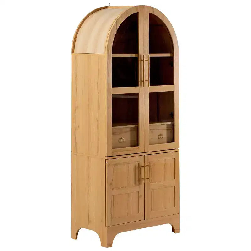 Meubles de rangement de cuisine hauts et voûtés