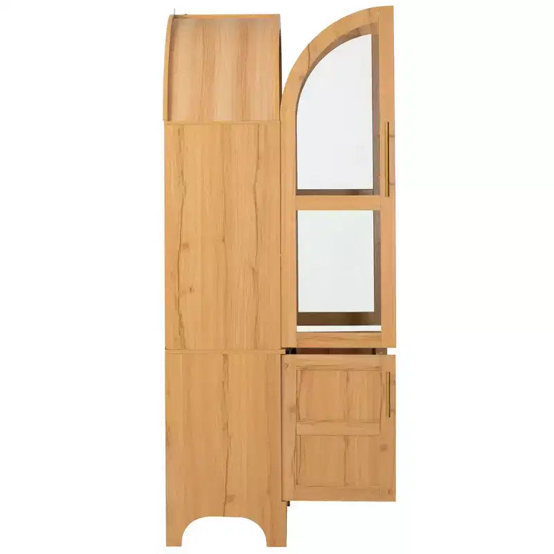 Meubles de rangement de cuisine hauts et voûtés