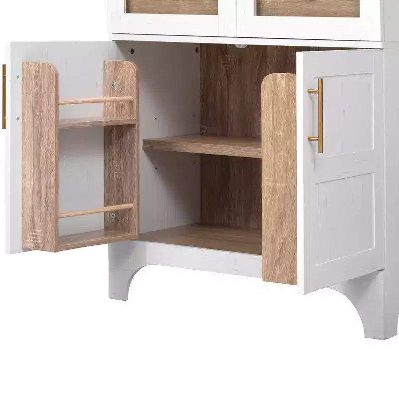 Meubles de rangement de cuisine hauts et voûtés
