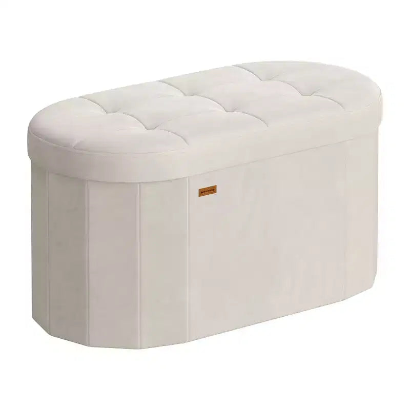 Tabouret de rangement pliable