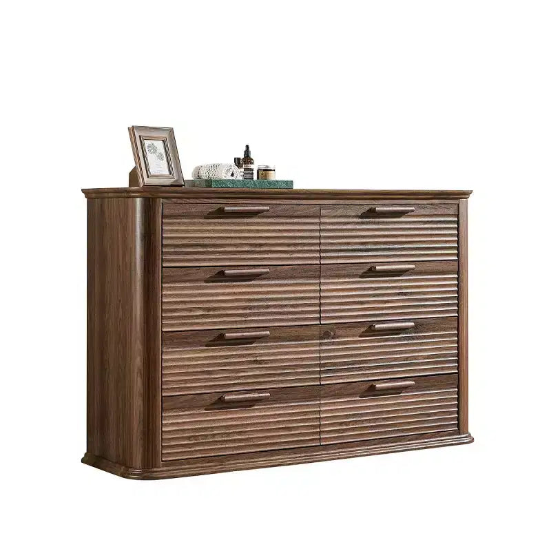 Armoire de chambre moderne avec huit tiroirs