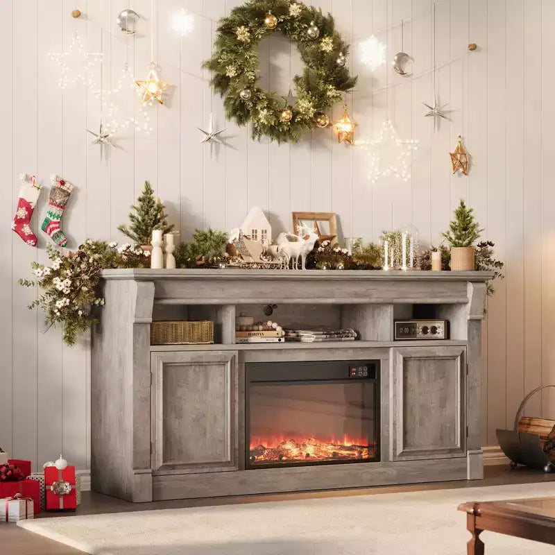 Meuble TV style rustique